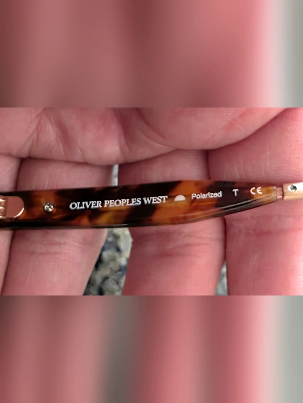 Oliver Peoples West Tortoise Polarized OV5258S Sunglasses Cabrillo 49-22-145 - Picture 10 of 11